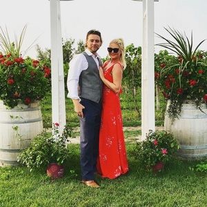 Vici Low Back Maxi Dress
